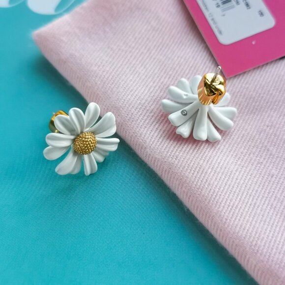 Kate Spade Into The Bloom Daisy Studs Earrings - Picture 3 of 3